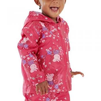 Chaqueta para bebé Muddy Puddle rosa