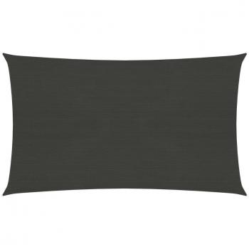 VidaXL Sonnensegel 160 g/m² Anthrazit 5x8 m HDPE