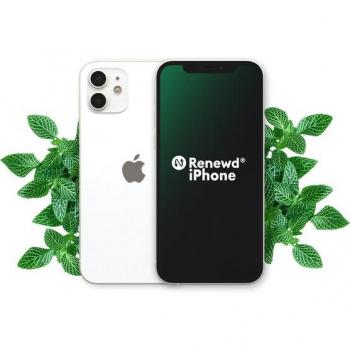 Renewd iPhone 12 (64 GB, Weiß, 6.10, 12 Mpx, Dual SIM, A / Wie neu), Smartphone Refurbished, Weiß