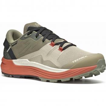 Zapatillas de montaña para hombre Tecnica Spark Speed S Gore-Tex Camp Green / Dark Sand