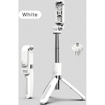 4-in-1 Bluetooth-Compatible Wireless Selfie Stick, Tripod, Foldable Monopod – Universal for Smartphones & Action Cameras
