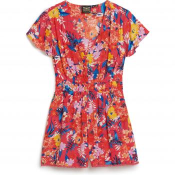 Vestido corto de manga corta Beach Playsuit Superdry
