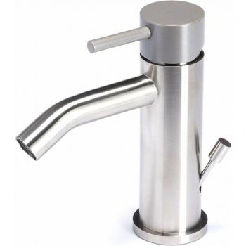 Bidet Mixer Monocomando in Acciaio Inox – Maniglia Roccia
