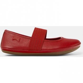 CAMPER Right - Girls' Ballerinas - Red, Size 2, Smooth Leather