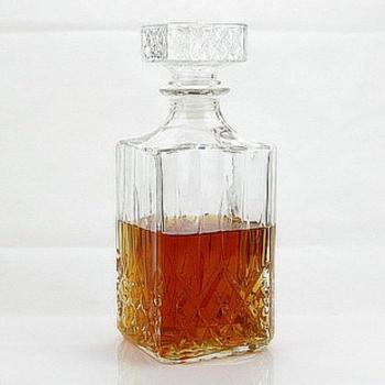 Luxury Lead-Free Square Wine Bottle & Whiskey Decanter 800ML