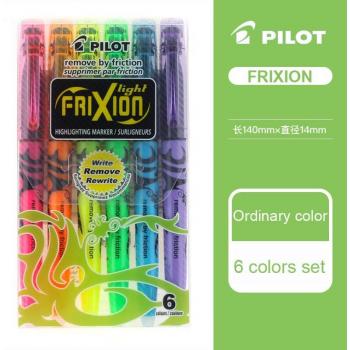 Pilot Erasable Highlighter Set - 12 Light Colors
