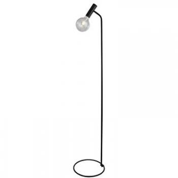 SEARCHLIGHT Piantana Industrial-Nordico Dulwich Acciaio Nero 1 Luce E27