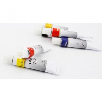 12ml 12 Color Pigment Acrylic Glass Paint Tubes