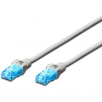 Ewent Cavo di Rete UTP CAT.5E Grigio Chiaro 0.25M
