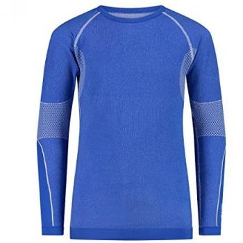 Camiseta juvenil sin costuras en color royal mel (3Y94800)