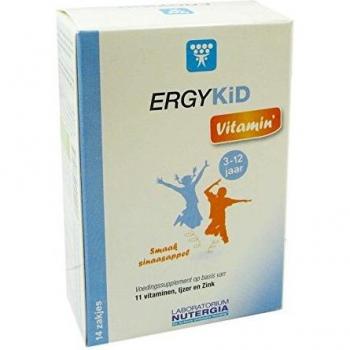 Ergykid multivitamínico infantil sabor naranja 14 sobres - Nutergia