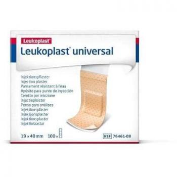LEUKOPLAST Universal Injektionsträger 19×40 mm – Packung 100 Stück