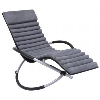 Almohada de ante gris Sunbed