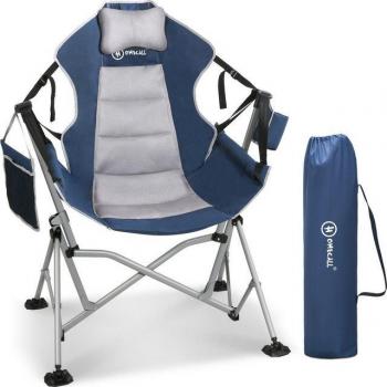 Campingklappstuhl „HOMECALL Duo” – 2 Stück, mit Getränkehalter, bis 120 kg
