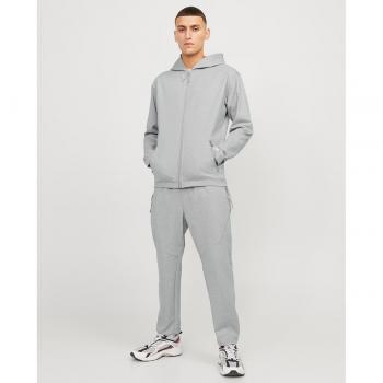 Pantalón Jogger Deportivo Slim Fit Jack & Jones - Gris Claro Melange
