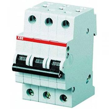 ABB S203-C50 - Disyuntores, Char. C, 50 A, 3 pines