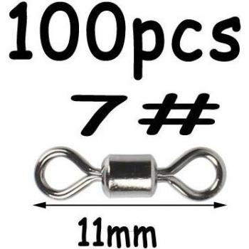 Conector Press8 Negro 100 Unidades