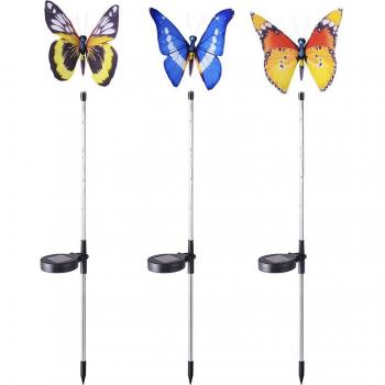 3PCS Solar LED Butterfly Garden Lights