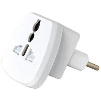 V-TAC 3-way Universal Adapter 10A Max 1500W White 8747