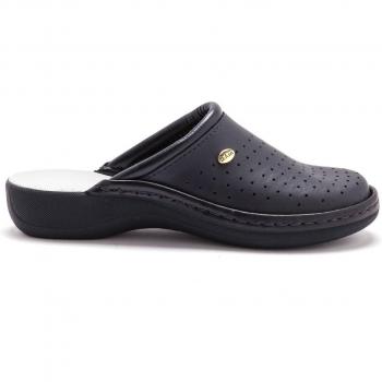 Mules de cuero Pédiconfort para mujer