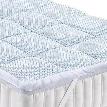 Soff.im Topper Bed Microsfere Fresh, Singolo Cm. 85x200