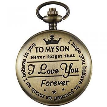 Father’s Gift Quartz Vintage Pocket Watch
