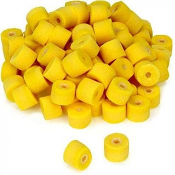 Accessoires de casques Shure - 100 mousses jaunes sauf E2/SCL2/S102