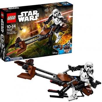 Costruzioni LEGO 75532 - Star Wars: Scout Trooper e Speeder Bike