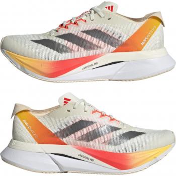 Adidas Adizero Boston 12 Femenino en color blanco