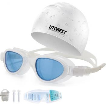 UTOBEST No Leak Swimming Eyewear for Men and Women