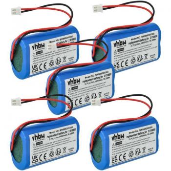 Pack batterie K‑Bright – 5 pièces (4400 mAh, 3,7 V, Li‑ion)