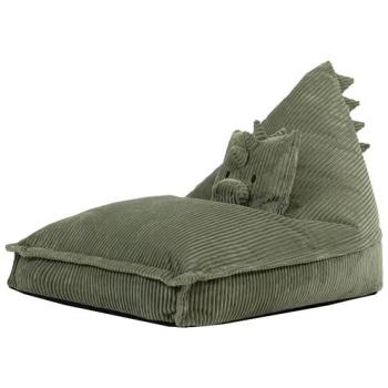 Pouf Animal Dinosaure Vert pour Enfants