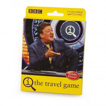 BBC QI Travel Game Including Klaxon for 12yrs to adult by Paul Lamond Games