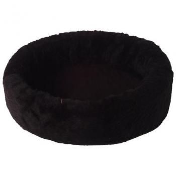 Hondenmand Teddymand zwart 40 cm