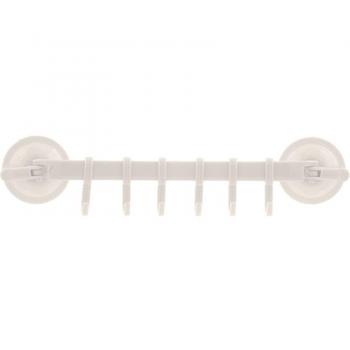 Flexible Plastic Suction Cup Bath Hook