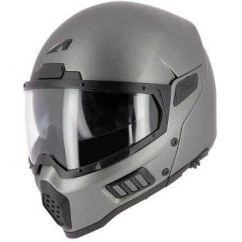 Gris Métallique Mat Casque Intégral