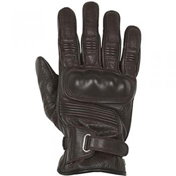Guanti da moto Helstons Strada perforati Marrone 2XL