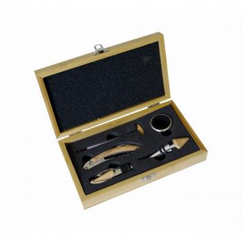 Coffret sommelier bambou 5 pièces Pradel Excellence - 3158079280285 (Prix)
