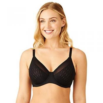 Wacoal Elevated Allure Underwired Bra - Black - Size: 34F