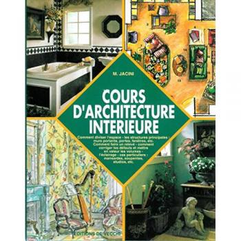 Cours d'architecture intérieure - M. Jacini