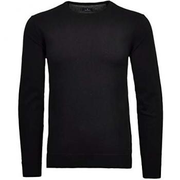 Rundhalspullover RAGMAN Gr. 52, schwarz Herren Pullover