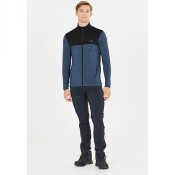 Felpa Fleece Uomo Whistler Nevados 2020 Blu Ensign