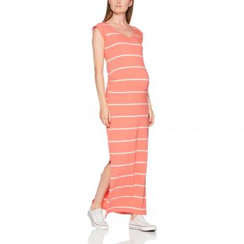 MAMALICIOUS Mllolly S/S Jersey Maxi Dress a, Vestido para Mujer, Multicolor