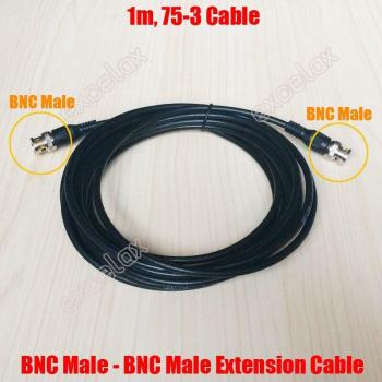 2PCS 1m BNC Male to BNC Male Coaxial Cable