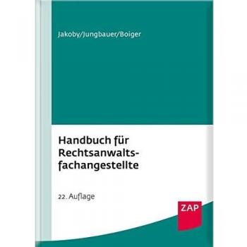 Handbuch für Rechtsanwaltsfachangestellte