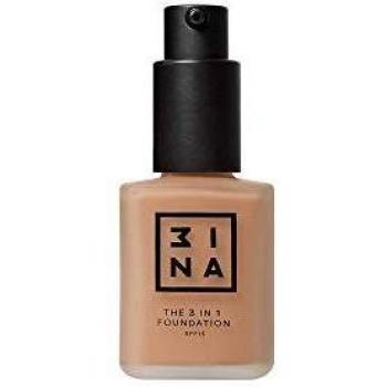 3INA - Die 3-in-1 Foundation 30 ml Nr. 218 - Braun (765 € / 1 l)