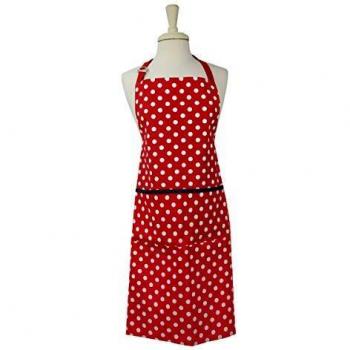 Dexam 67cm x 86cm Polka Dot Adult Apron