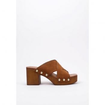 Krack Harmony MEIRA Sandalia De Plataforma Mujer Cuero