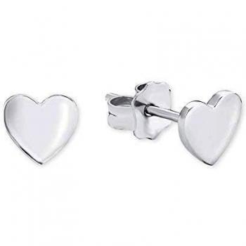 S.Oliver Ohrstecker Silber 1 ct Weiss Damen