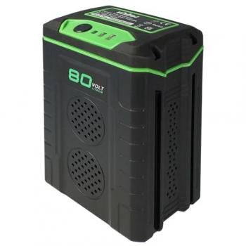 Batteria compatibile Greenworks GD80PHT, GD80PS, GD80HT, GD80CS50, GD80LM46SP, GD80LM46SO, GD80LM53, GD80LM51SP 2000mAh 80V Li-Ion - Vhbw